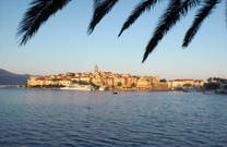 Stadt Korcula in Süddalmatien