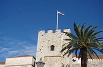 Korcula Treppe zur Altstadt
