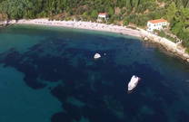 Plat - Luftaufnahme Strand Smokovjenac