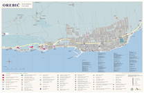 Orebic - Stadtplan
