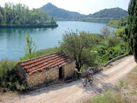 Ploce, Radtour Bacina Seen