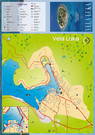 Vela Luka - Stadtplan