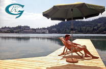 Grajsko Kopalisce Bled - Sonnenschirm & Liegen