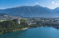 Panoramablick Burg & Ort