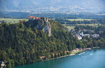 Burg Bled auf Fels