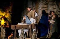 Lebende Weihnachtskrippe