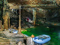 Unterirdische Seen, Krizna Höhle