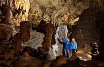 Besucher, Skocjan Höhlen