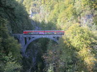 Vintgar Klamm - Eisenbahnbrücke