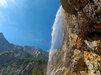 Wasserfall Rinka - Logar Tal