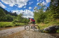 Mountainbike Logar Tal Landschaftspark