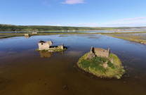 Secovlje - Häuerruinen