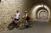 Radfahren Tunnel Salet