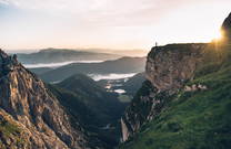 Ausblicke Bergsteigen