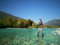 Soca Tal - Fliegenfischen