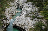 Soca Tal - Troege Lepena, Fluss Lepenjica