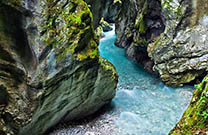 Tolminer Klammen - Soca Tal