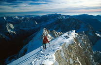 Soca Tal - Bergaufstieg zum Jalovac
