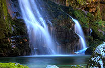 Soca Tal - Virje Wasserfall