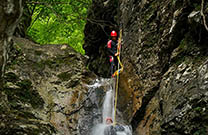 Canyoning Wasserhain Susec - Soca Tal