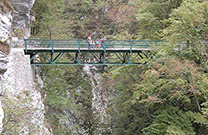 Tolminer Klammen - Brücke