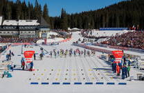 Bohinjer See, Biathlon Pokljuka