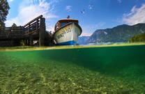 Ausflugsboot Ribcev Laz