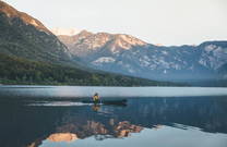 Bohinjer See, Kajak
