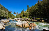 Fluss Soca, Soca Tal