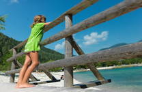 See Jasna - Kind auf Steg