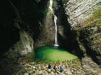 Tolmin - Wasserfall Kozjak