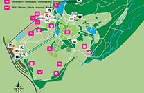 Übersichtskarte Arboretum