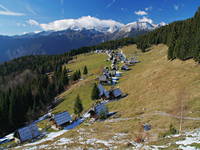 Almsiedlung Zajamniki auf Pokljuka