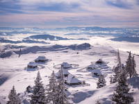 Hirtensiedlung Velika planina