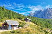 Vrsic Pass - Kiosk & Berghütte