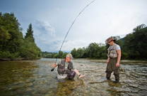 Fliegenfischen Sava Dolinka