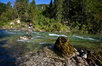 Fliegenfischen Sava Dolinka