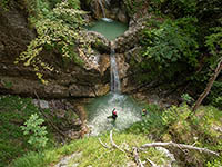 Canyoning in Slowenien