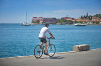 Radfahren slowenische Adria, Piran