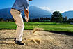 Golfplatz Sandbunker