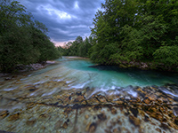 Fluss Sava Bohinjka