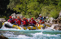 Körpereinsatz, Rafting