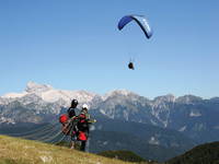 Paragliding Slowenien