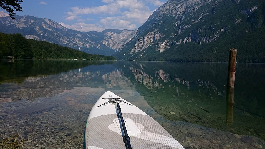 Stand up Paddling - Slowenien