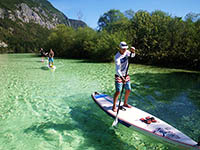 Sava Bohinjka, SUP