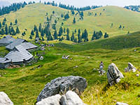 Velika Planica, Wandern