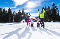 Winterurlaub Familie, Skigebiet Rogla