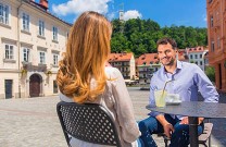 Ljubljana, Cafe Altstadt