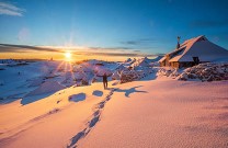 Velika Planina, Winter