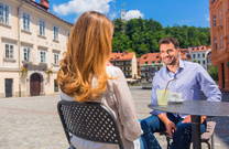 Ljubljana, Cafe Altstadt